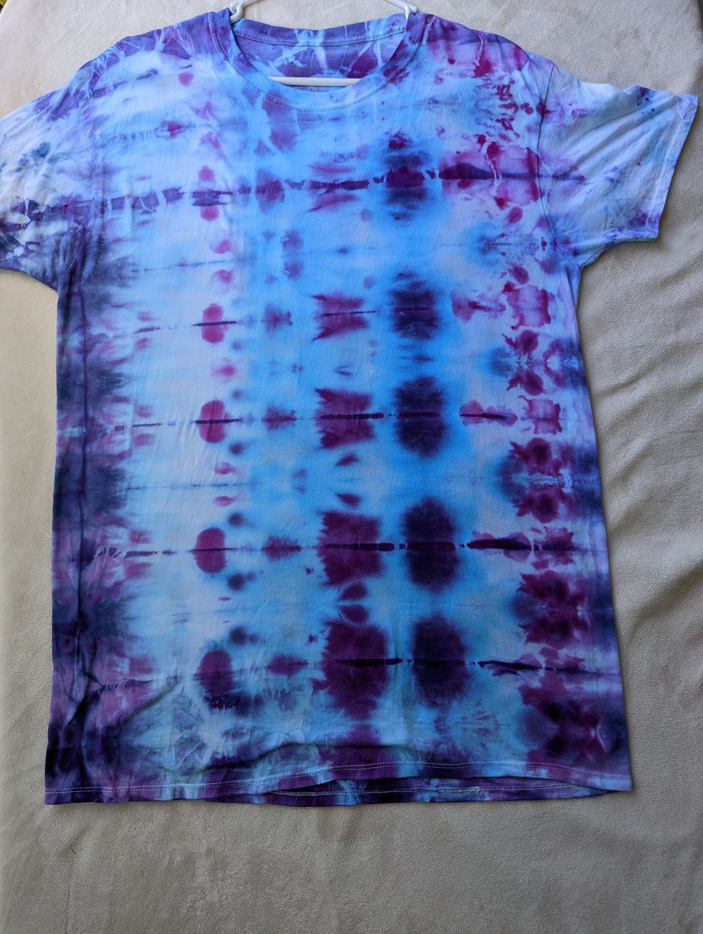 Hand Tie dyed art Size Large "Nebula"