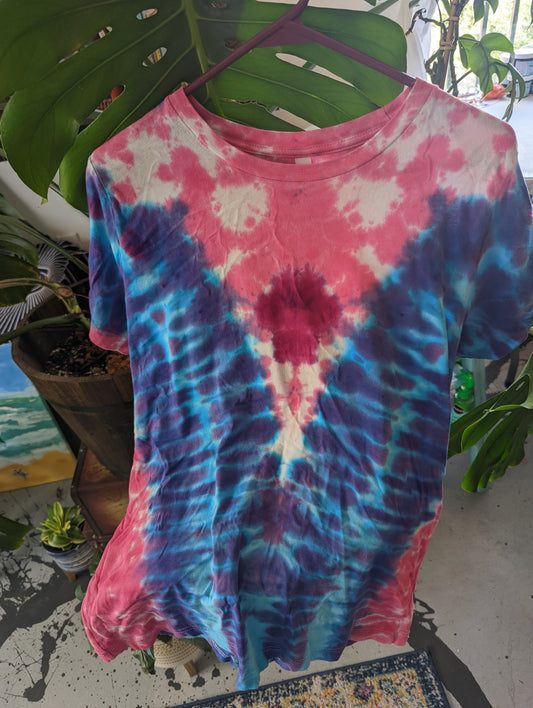 Hand Dyed Art X-Large "V Mushroom"