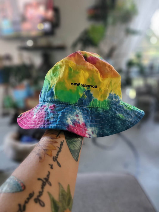 Hand dyed art- Bucket Hat