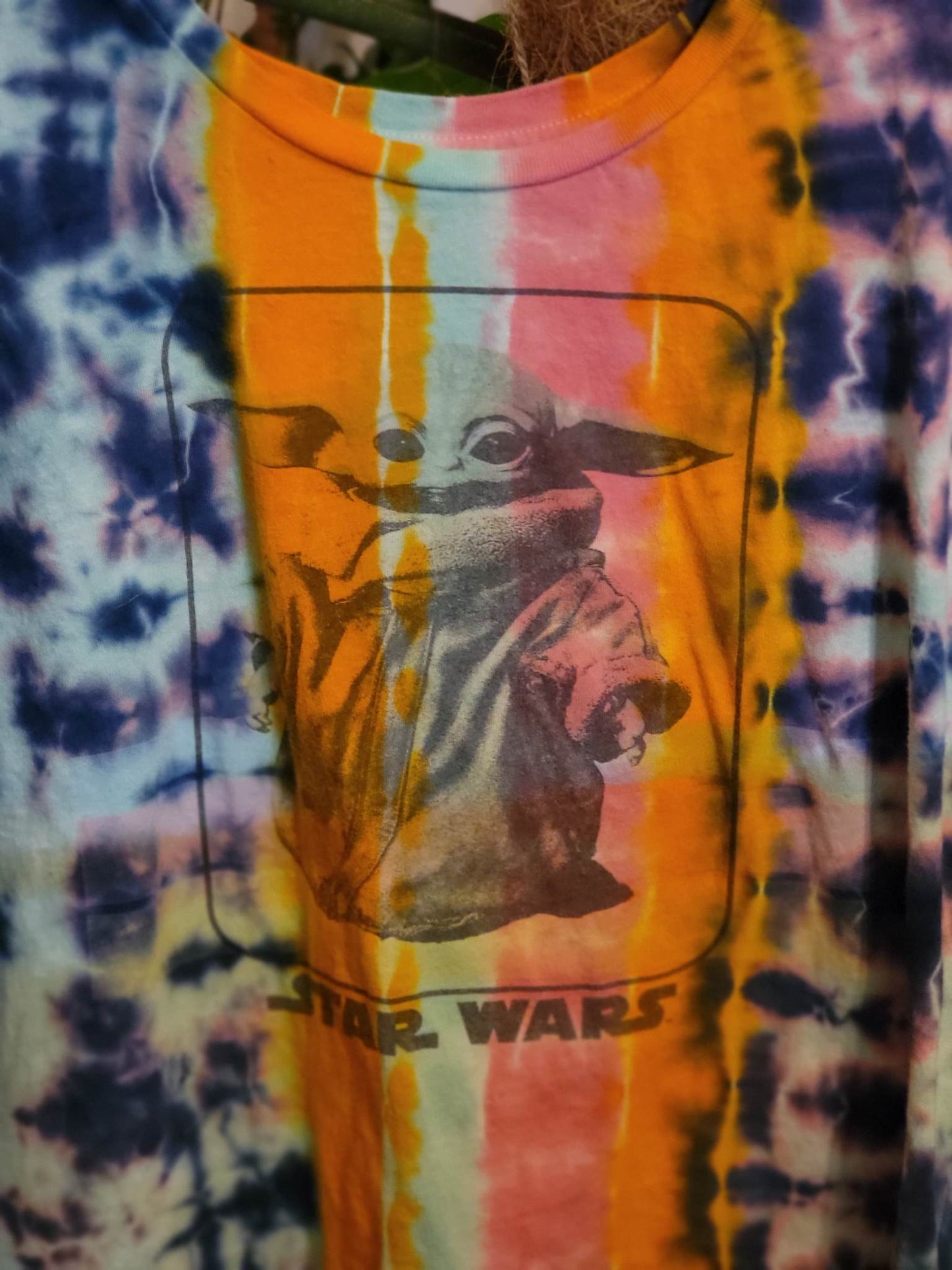 Hand Dyed Art Size 2xl "☄️ Starwars Brand Upcycled"